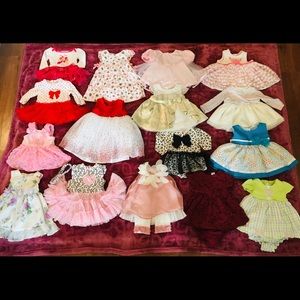 16 piece 3-12m FANCY dress lot